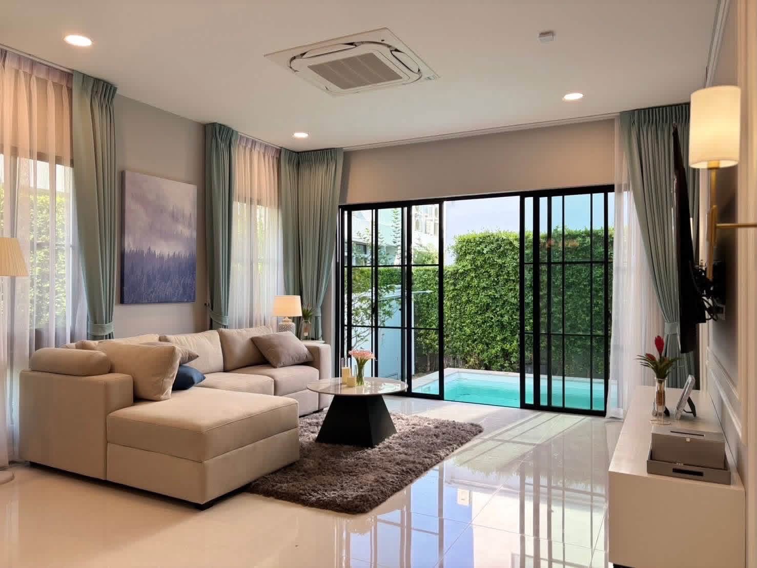 🔥 For Rent | 2-Storey Detached House 🏡 Nantawan Rama 9 – New Krungthep Kreetha Road