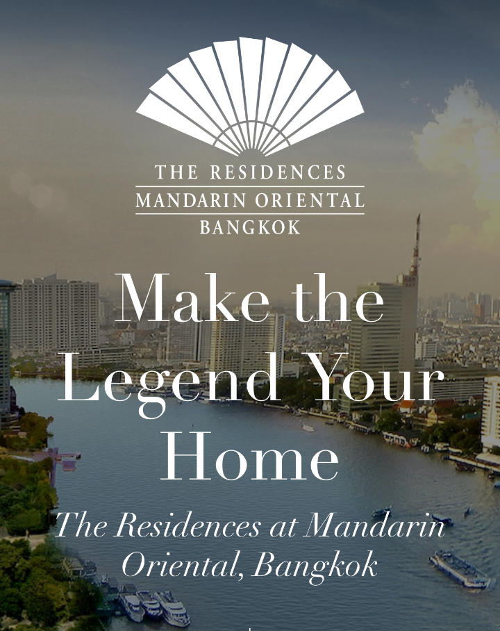 For Rent  The Residences at Mandarin Oriental, Bangkok