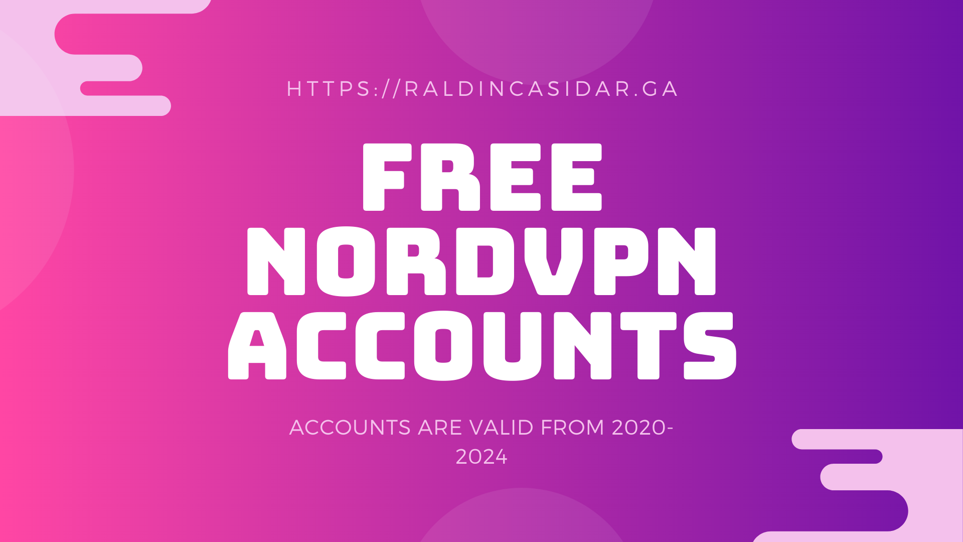 Free 1000 NordVPN Accounts with OpenVPN Files