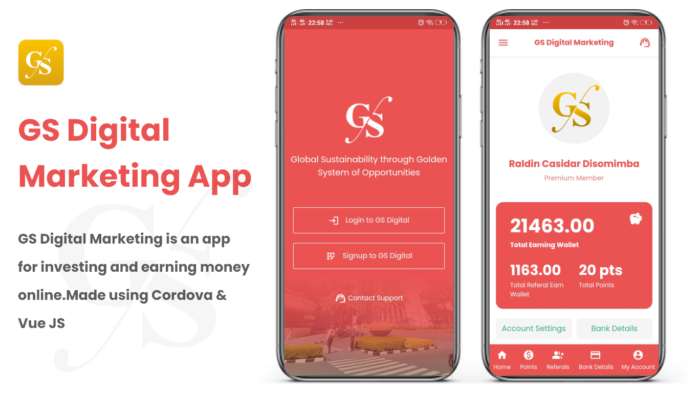 GS Digital Marketing App