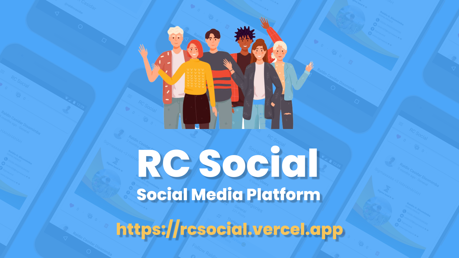 RC Social - Social Media Platform