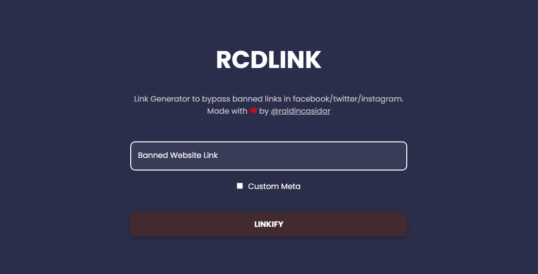 RCDL URL Unblock