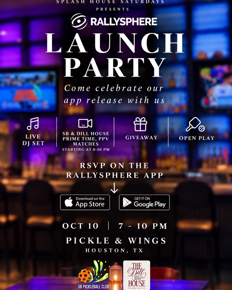 Splash House Saturday Presents: Rallysphere Launch Party