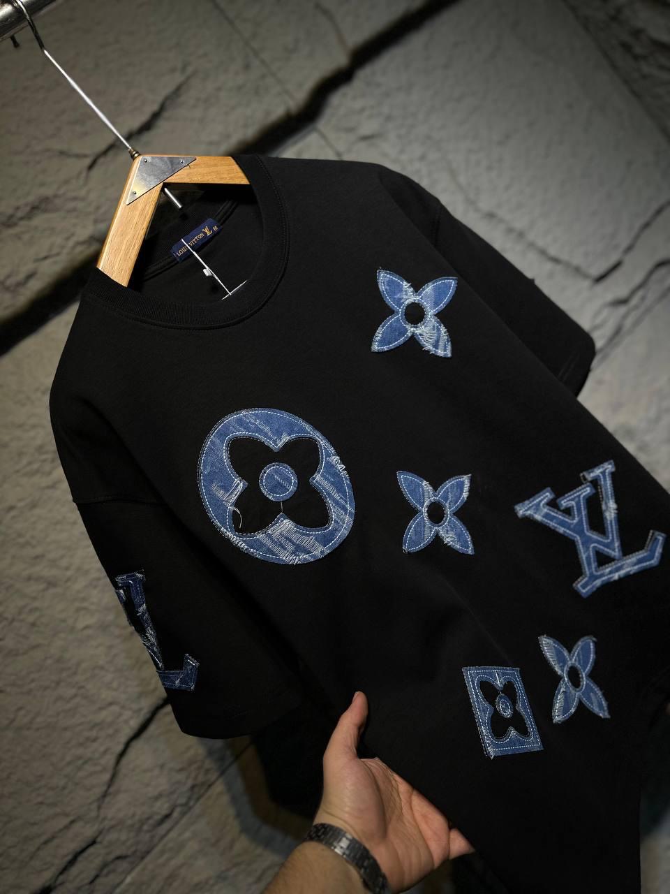 تيشيرت جينز LV