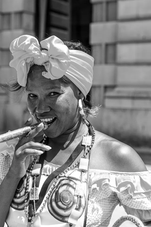 Cuba. La Habana en blanco y negro.