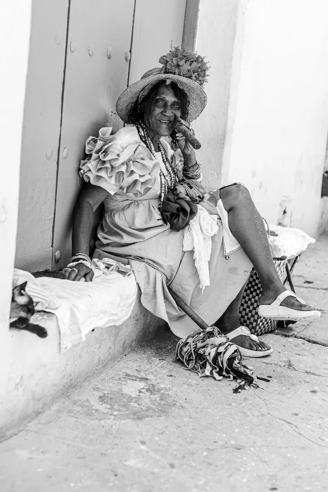 Cuba. La Habana en blanco y negro.