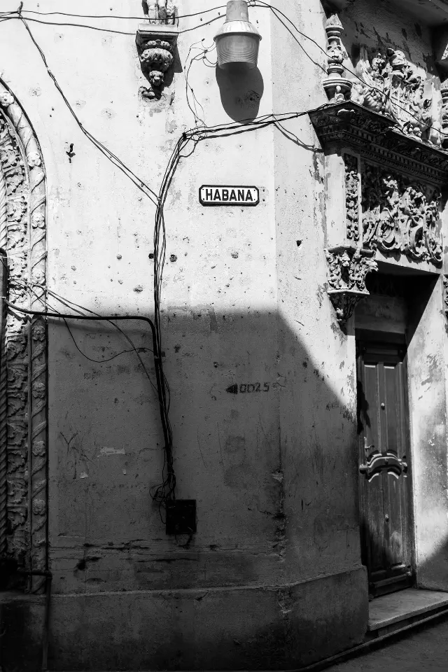 Cuba. La Habana en blanco y negro.