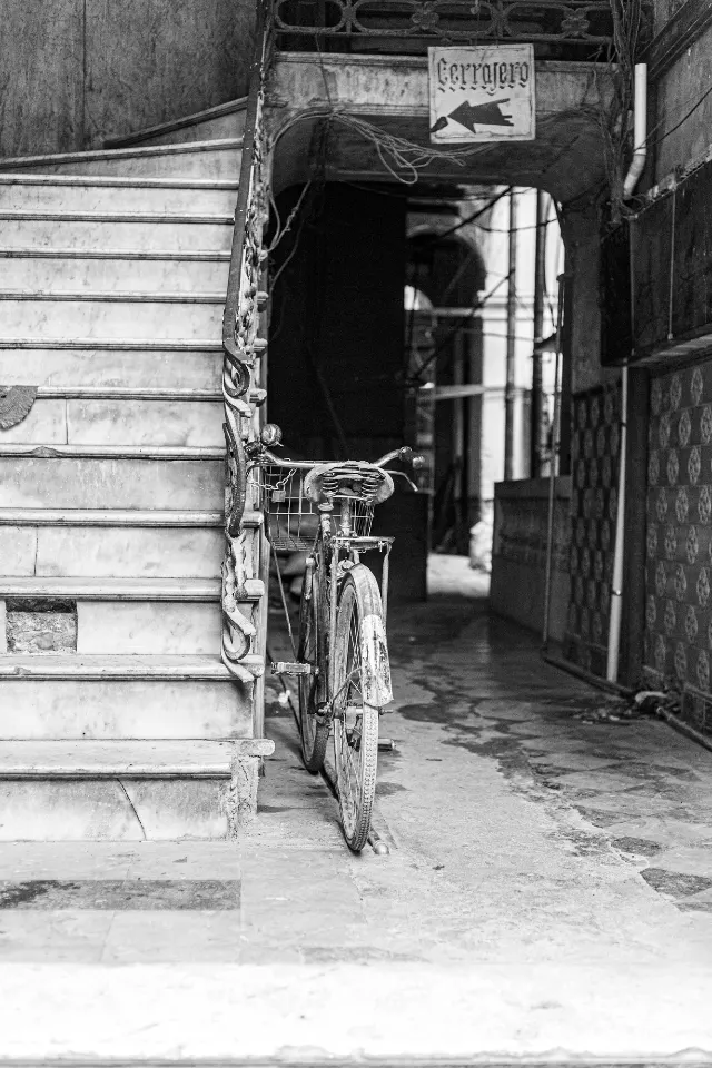 Cuba. La Habana en blanco y negro.