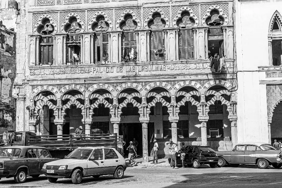 Cuba. La Habana en blanco y negro.