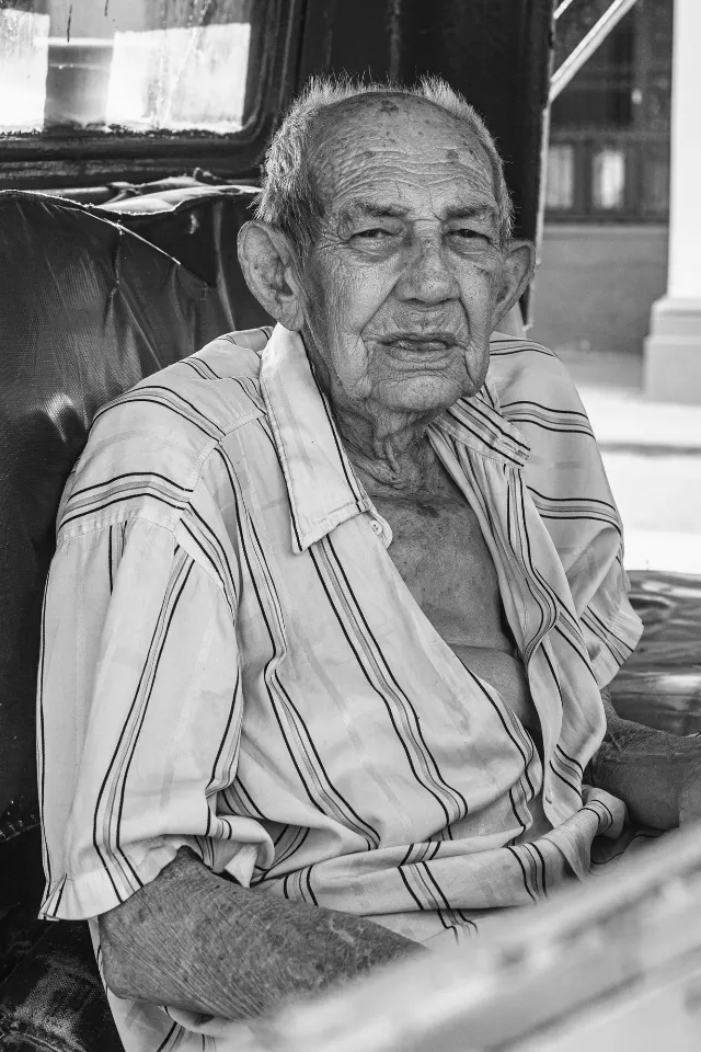 Cuba. La Habana en blanco y negro.