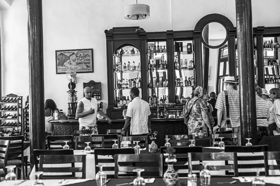 Cuba. La Habana en blanco y negro.