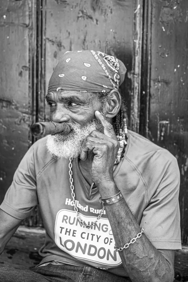 Cuba. La Habana en blanco y negro.