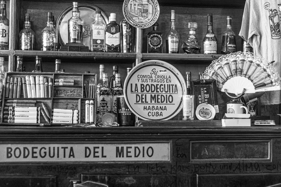 Cuba. La Habana en blanco y negro.