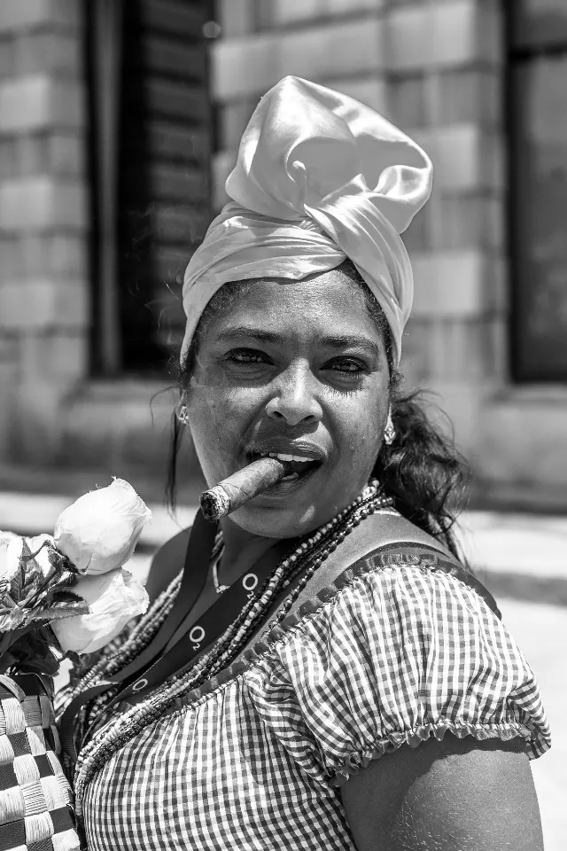 Cuba. La Habana en blanco y negro.