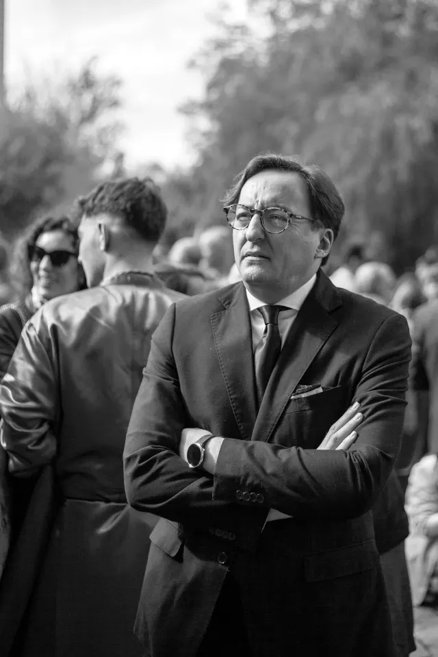 Semana Santa. Sevilla. Capataces y costaleros II.