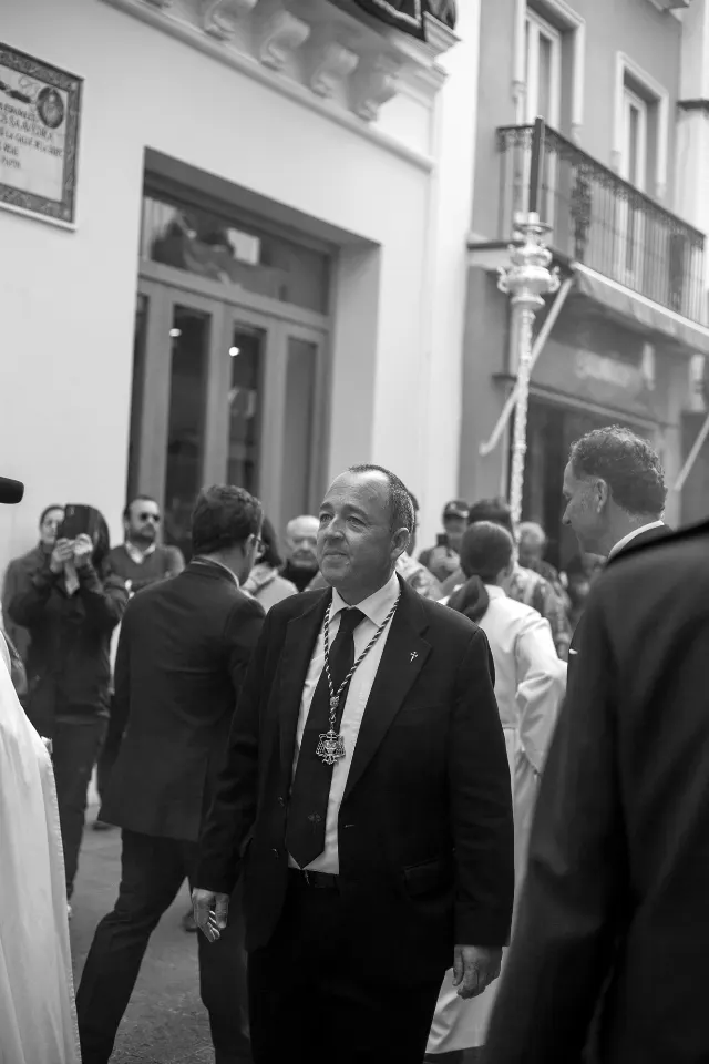Semana Santa. Sevilla. Capataces y costaleros II.