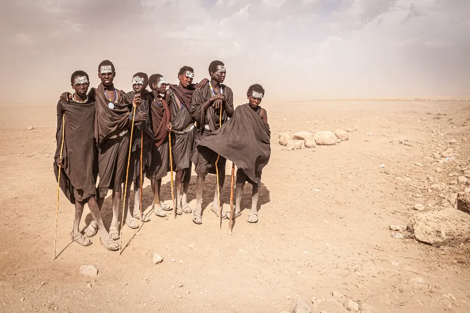 Tanzania. Sinfonía de silencio. Masais.