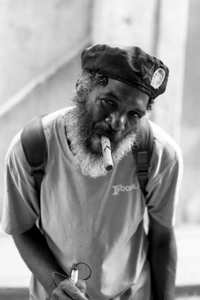 Cuba. La Habana en blanco y negro..