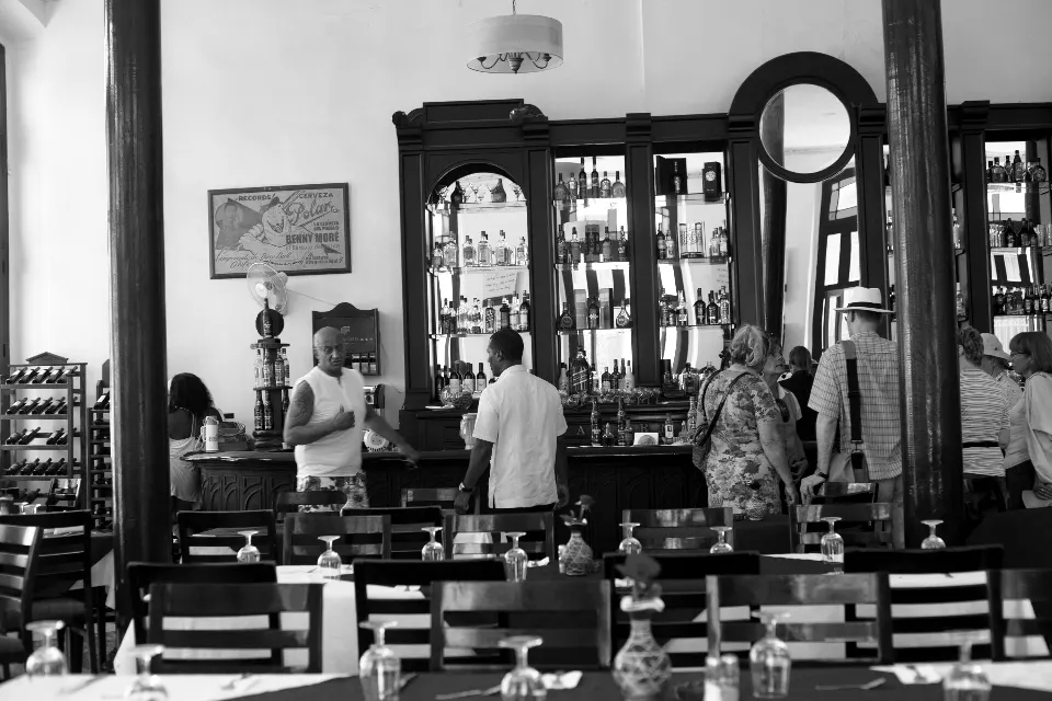 Cuba. La Habana en blanco y negro..