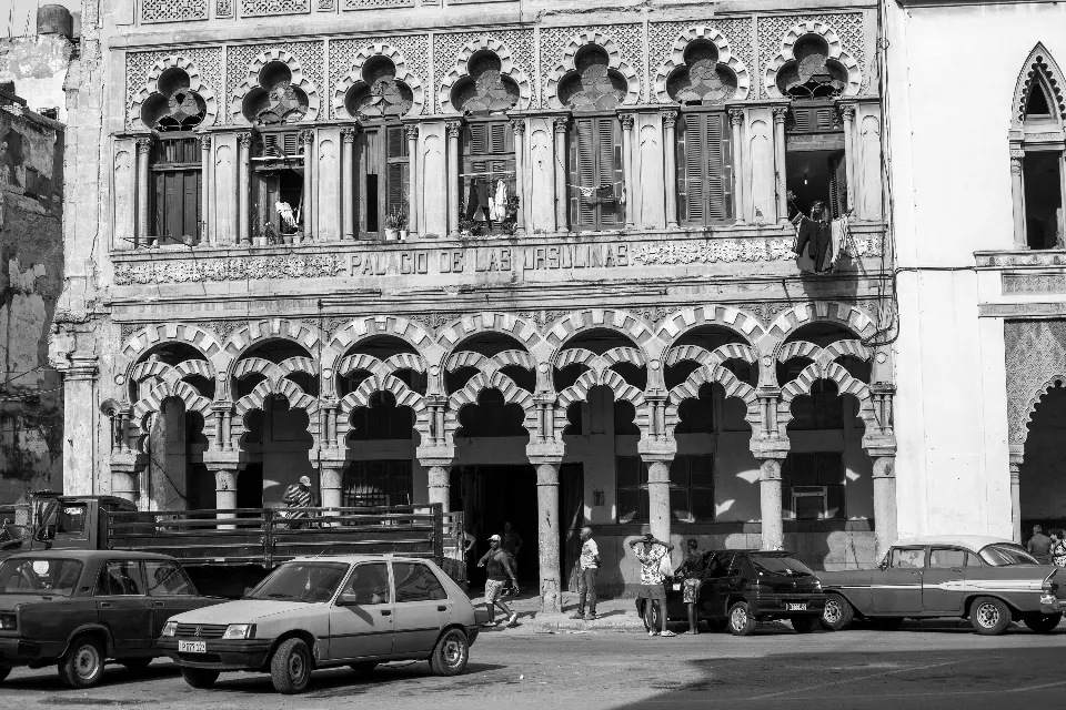 Cuba. La Habana en blanco y negro..