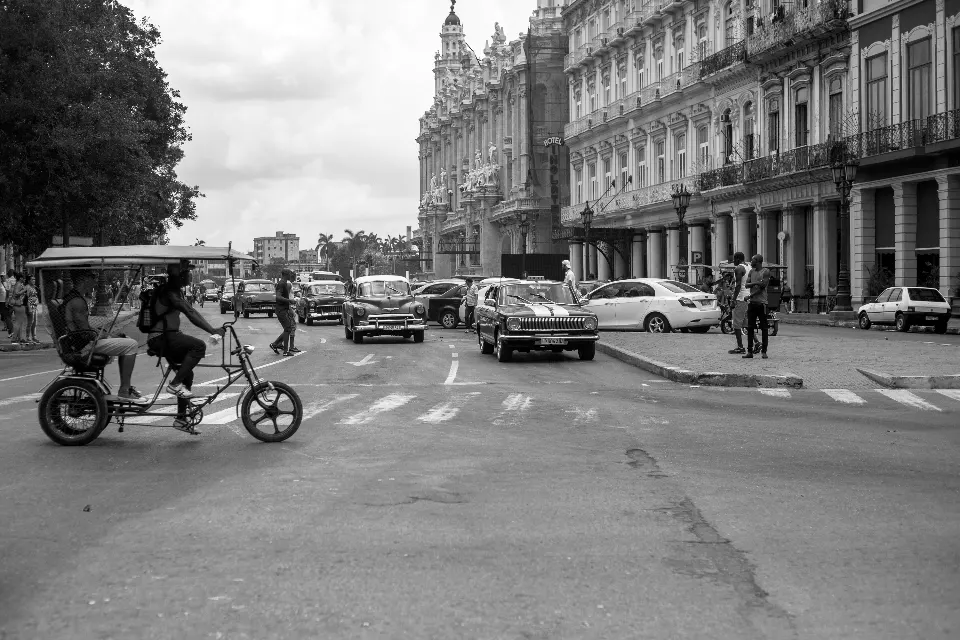 Cuba. La Habana en blanco y negro..