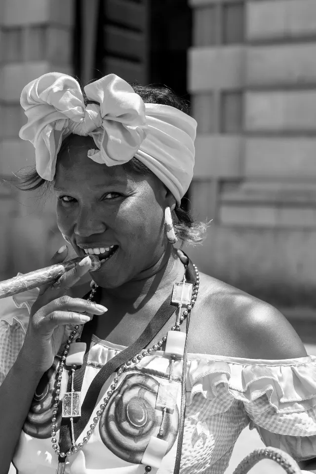 Cuba. La Habana en blanco y negro..
