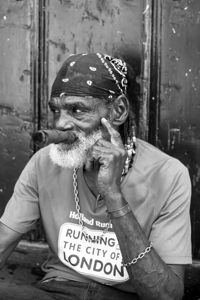 Cuba. La Habana en blanco y negro..