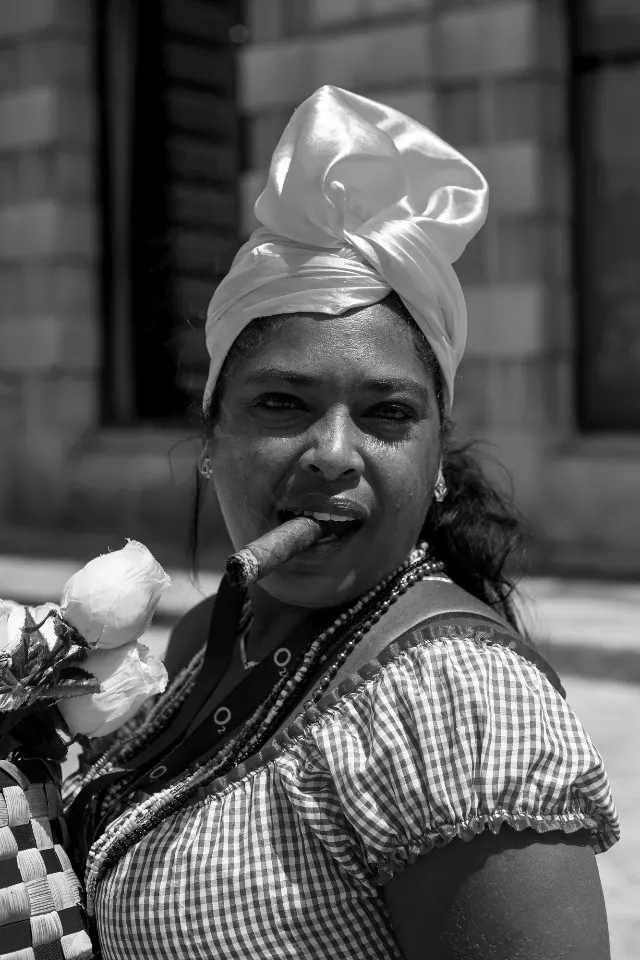 Cuba. La Habana en blanco y negro..