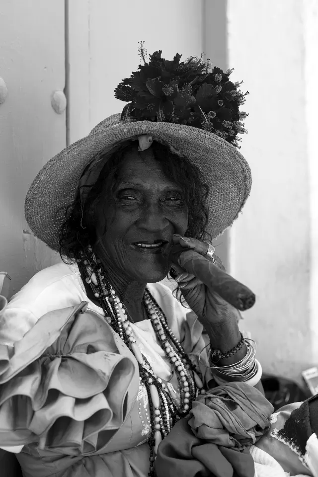 Cuba. La Habana en blanco y negro..