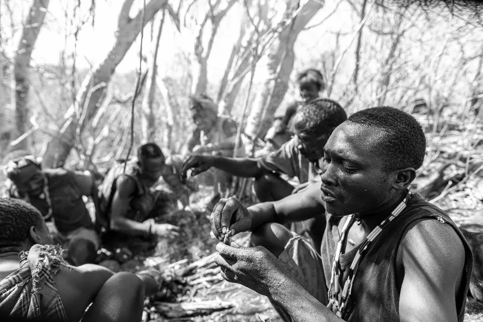 Tanzania. Sinfonía de silencio. Hadzas.