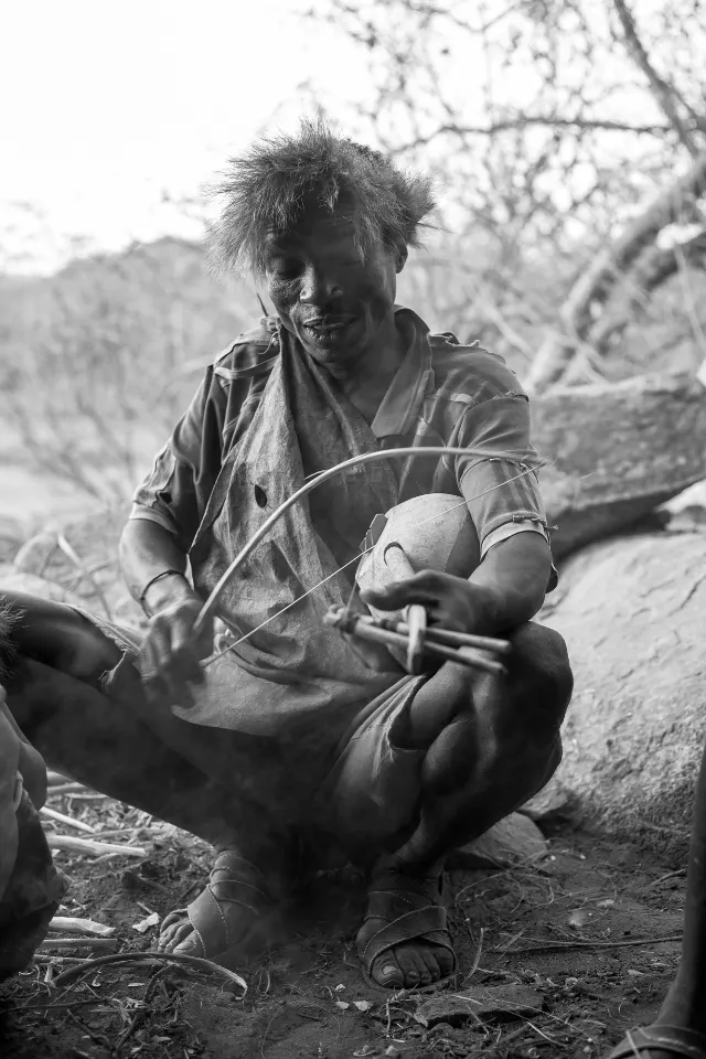 Tanzania. Sinfonía de silencio. Hadzas.