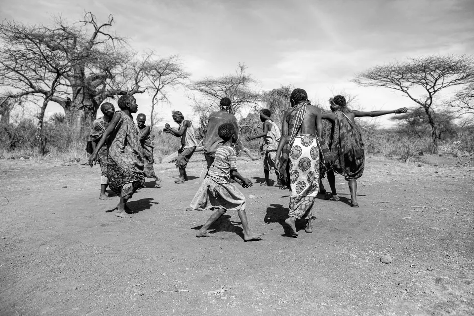 Tanzania. Sinfonía de silencio. Hadzas.