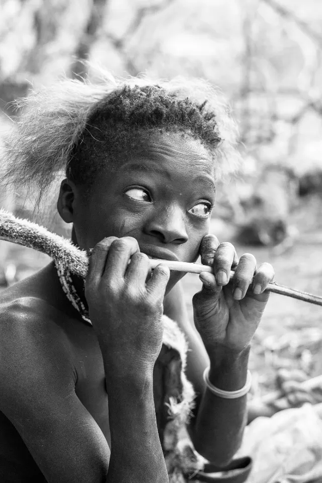 Tanzania. Sinfonía de silencio. Hadzas.