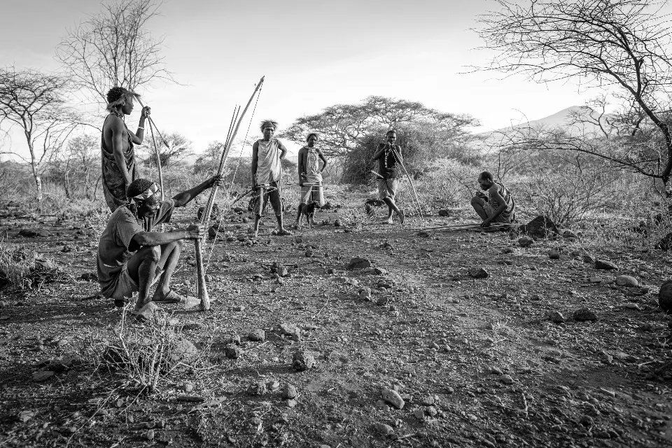 Tanzania. Sinfonía de silencio. Hadzas.