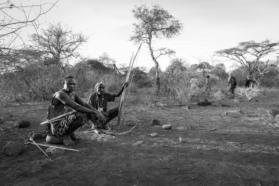 Tanzania. Sinfonía de silencio. Hadzas.