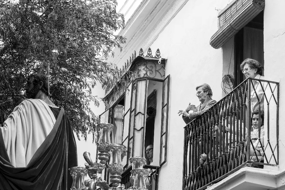 Semana Santa. Sevilla. Las miradas del amor.