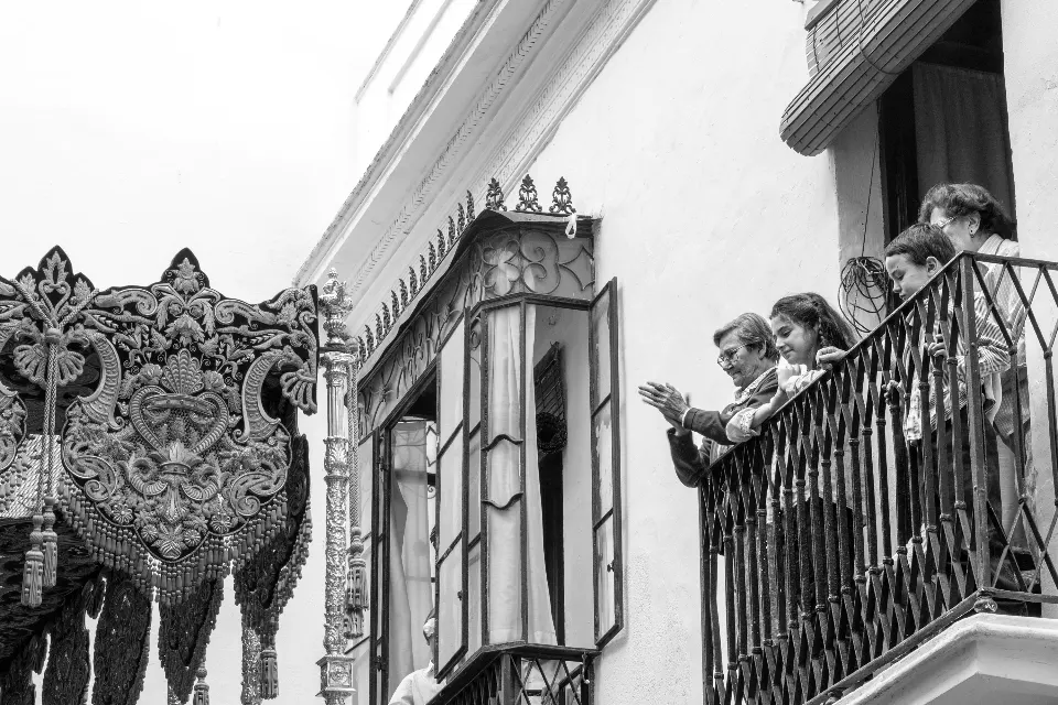 Semana Santa. Sevilla. Las miradas del amor.