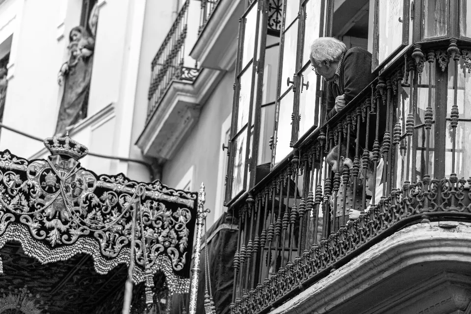 Semana Santa. Sevilla. Las miradas del amor.
