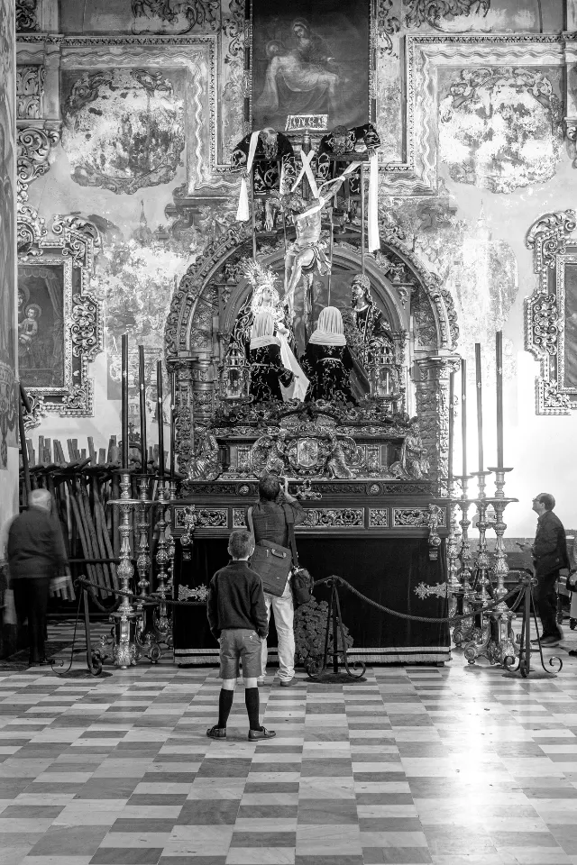 Semana Santa. Sevilla. Las miradas del amor.