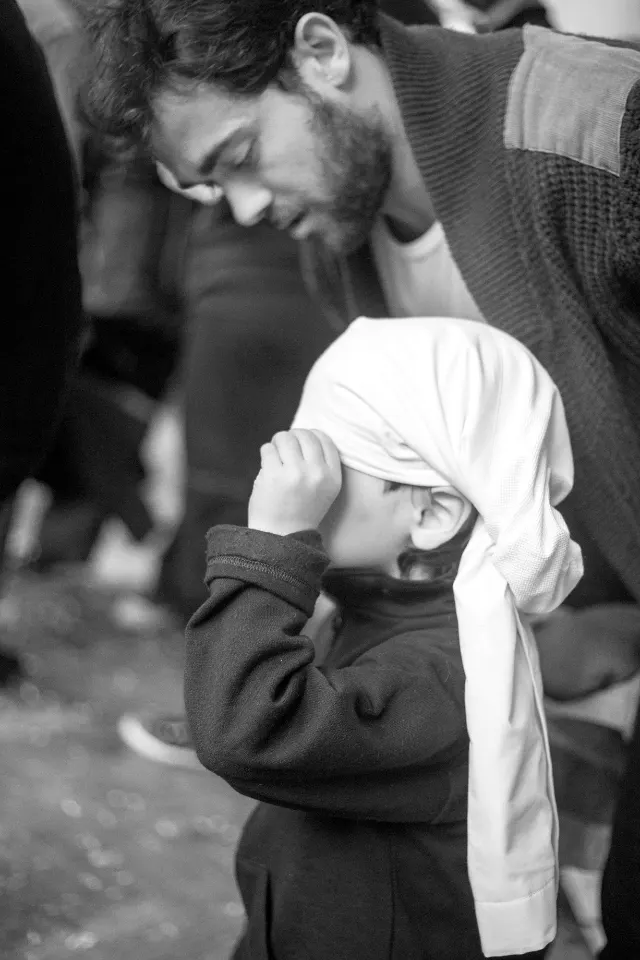 Semana Santa. Sevilla.  Las miradas del amor.