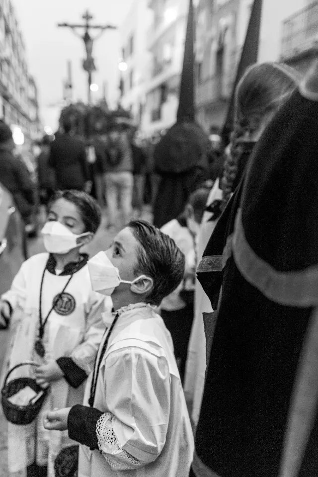 Semana Santa. Sevilla.  Las miradas del amor.