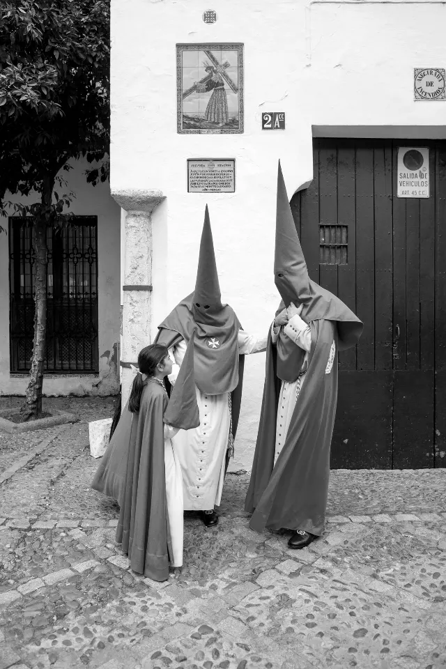 Semana Santa. Sevilla.  Las miradas del amor.