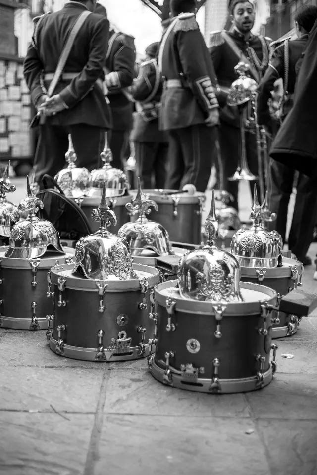 Semana Santa. Sevilla. Músicos.
