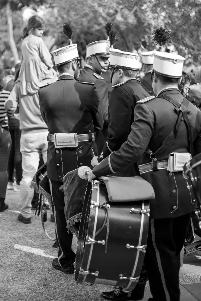 Semana Santa. Sevilla. Músicos.