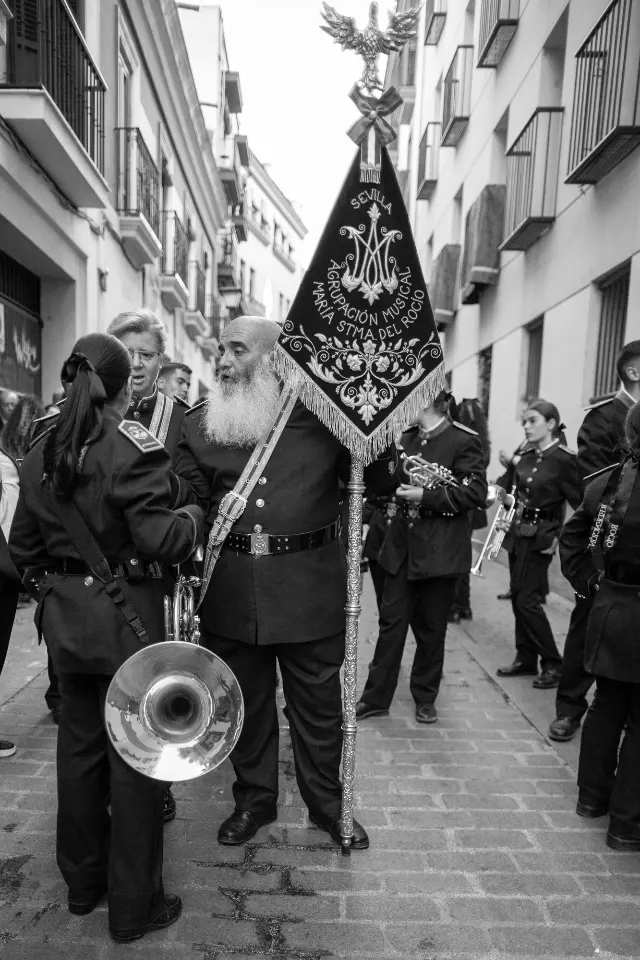 Semana Santa. Sevilla. Músicos.
