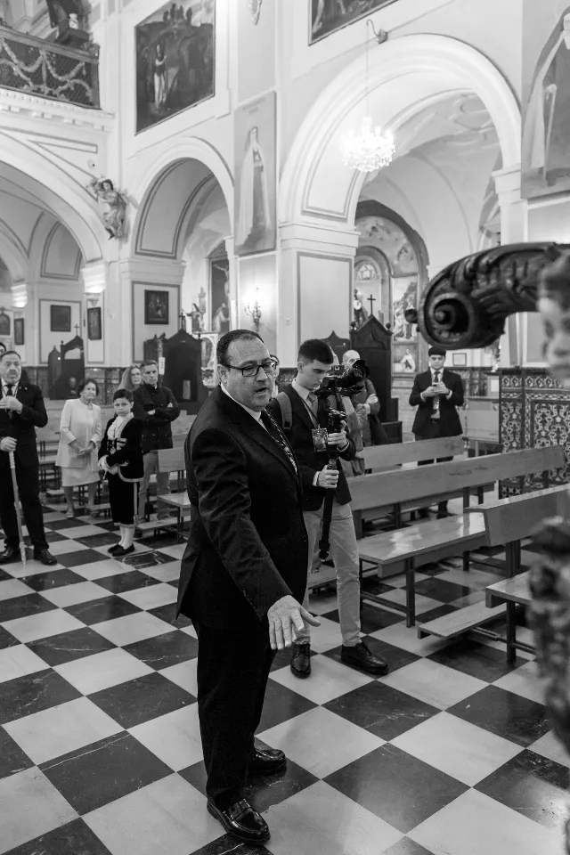 Semana Santa. Sevilla. Capataces y costaleros II.