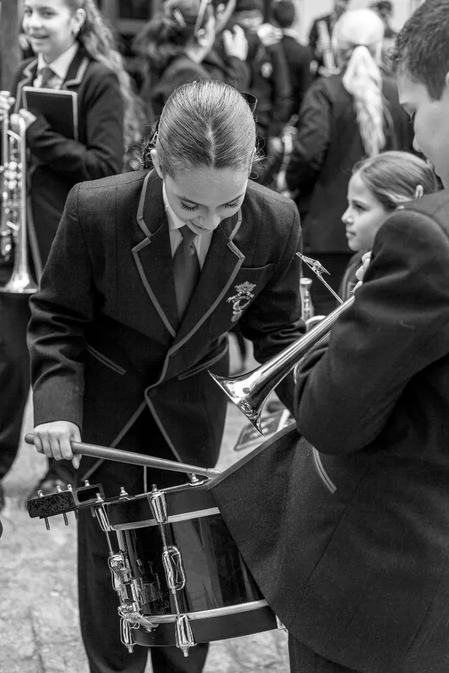 Semana Santa. Sevilla. Músicos.