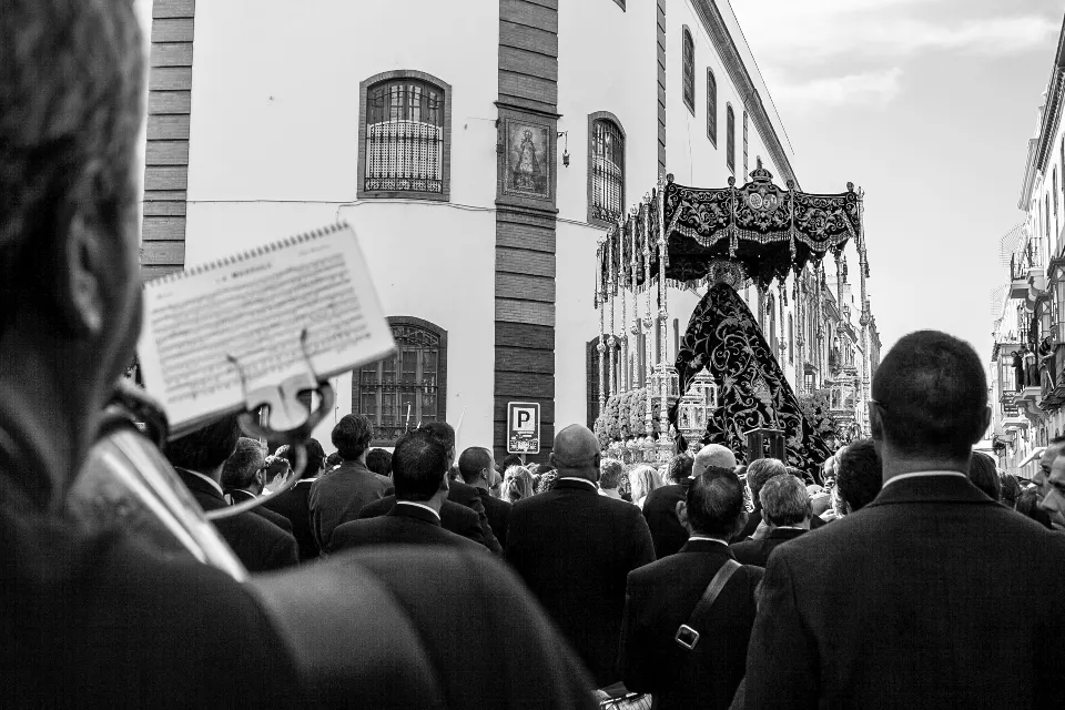 Semana Santa. Sevilla. Músicos.