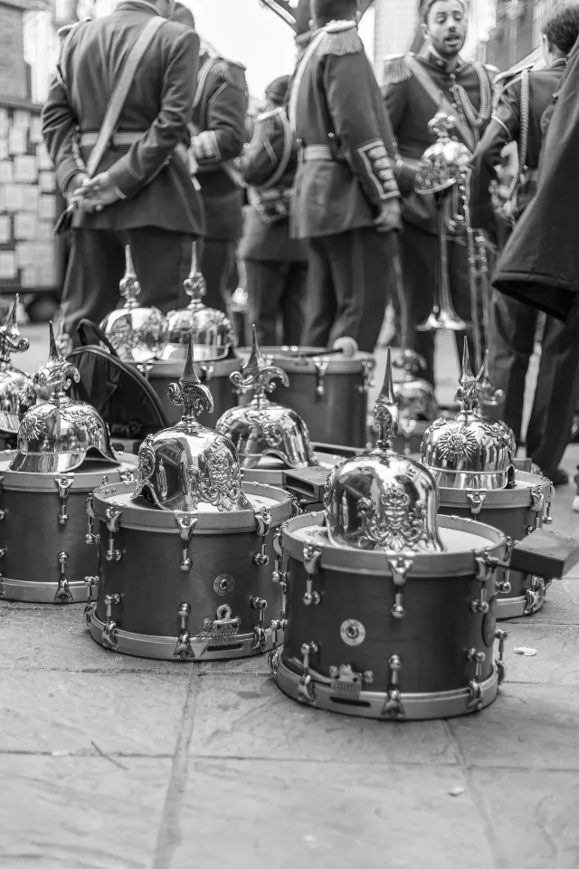Semana Santa. Sevilla. Músicos.
