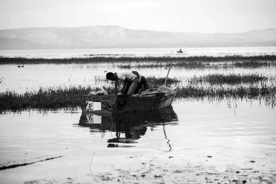 Etiopía. Lago Awassa. Fishermen